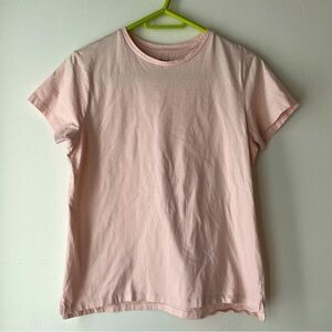 Bench pink short sleeve casual tee shirt t-shirt boxy 100% cotton women’s medium